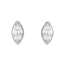 Load image into Gallery viewer, Marquise Diamond Studs (Lab)
