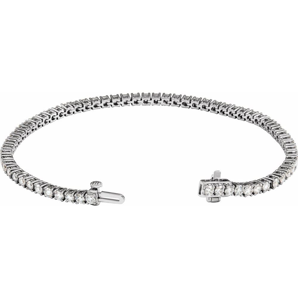 Classic Diamond Tennis Bracelet (Lab)