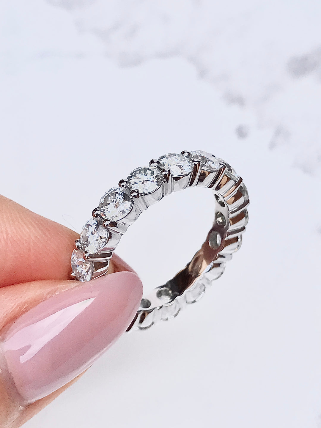 Diamond Eternity Bands (Lab)
