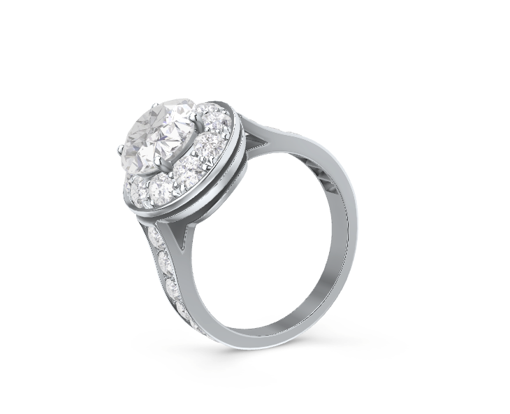 Eric - VCA Inspired 2 carat diamond Ring