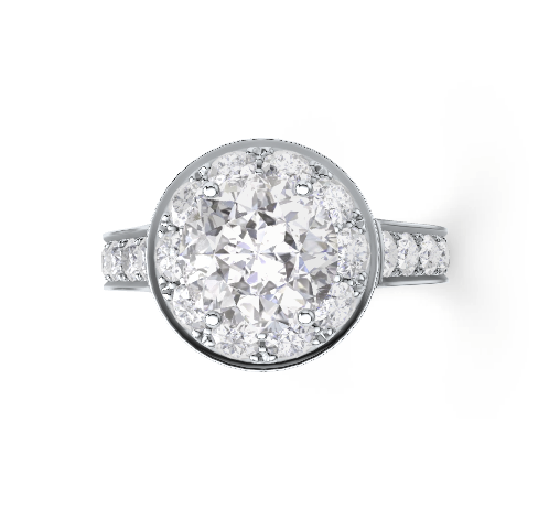 Eric - VCA Inspired 2 carat diamond Ring