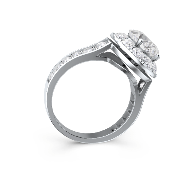Eric - VCA Inspired 2 carat diamond Ring