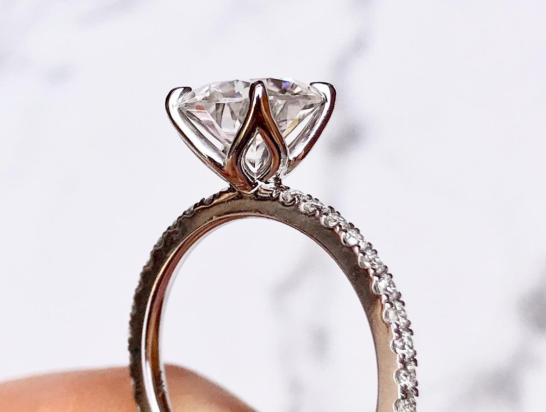 The Rose 4 Prong: 2.5 Carats