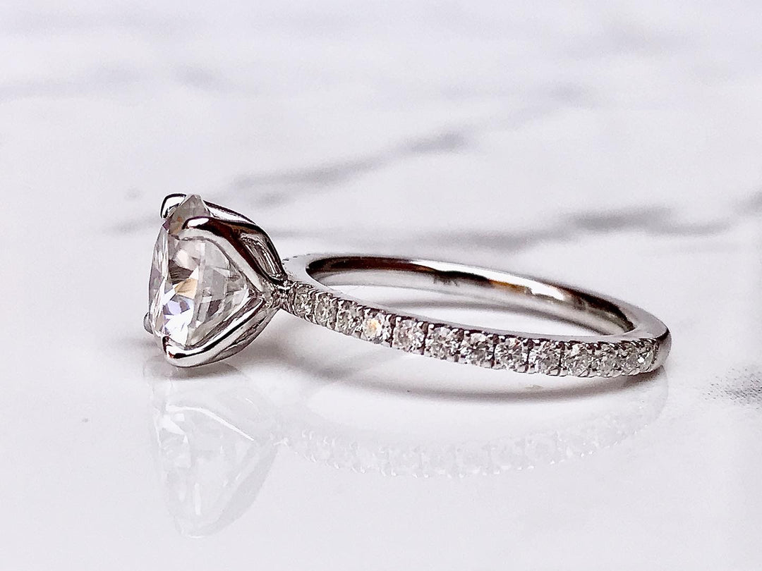 The Rose 4 Prong: 2.5 Carats