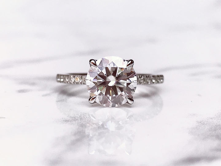 The Rose 4 Prong: 2.5 Carats